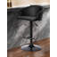 Chaise de bar pivotante à dossier bas 40 po