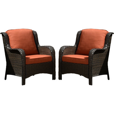 Gretna Wicker Outdoor Lounge Chair