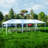 30 Ft. W x 10 Ft. D Iron Vault Gazebo-110845144