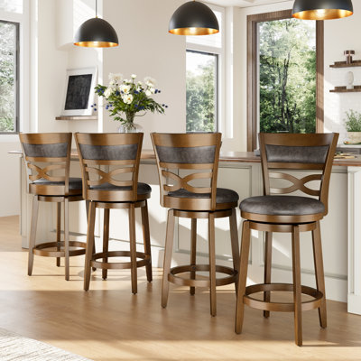Tabouret de comptoir pivotant 26 po Danazia