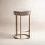Quinn Upholstered Fabric Counter Stool-826214195