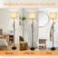 Aitanna Black Traditional Floor Lamp