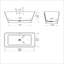 x 31.5'' Freestanding Soaking Solid Surface Bathtub-132231412