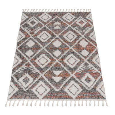 Lockaby Rectangle Geometric Area Rug