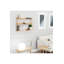 3 Piece Oak Solid Wood Accent Shelf-550442087