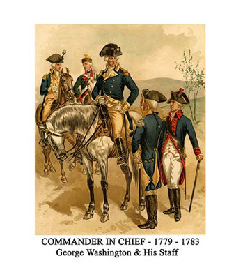 " Commander In Chief 1779 1783 George Washington And His Staff " by Henry Alexander Ogden