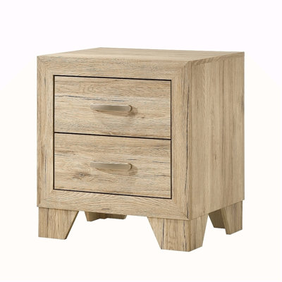 Miquell Natural Finish Nightstand
