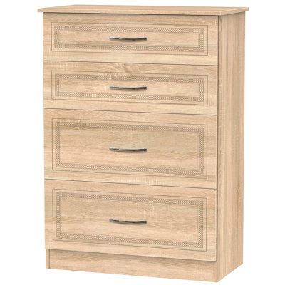 Fully Assembled Hawthorn 4 Drawer Chest