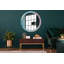 Huldar Glass Flat Wall Mirror