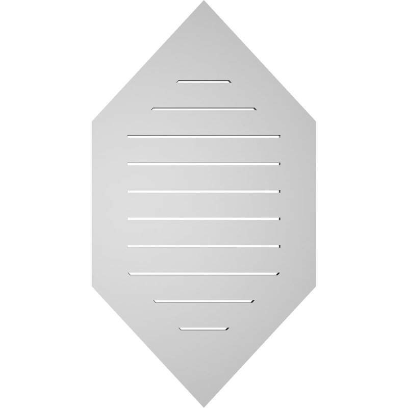 Pente verticale verticale en uréthane Signature, H 40 po x l 22 po x P 1 po