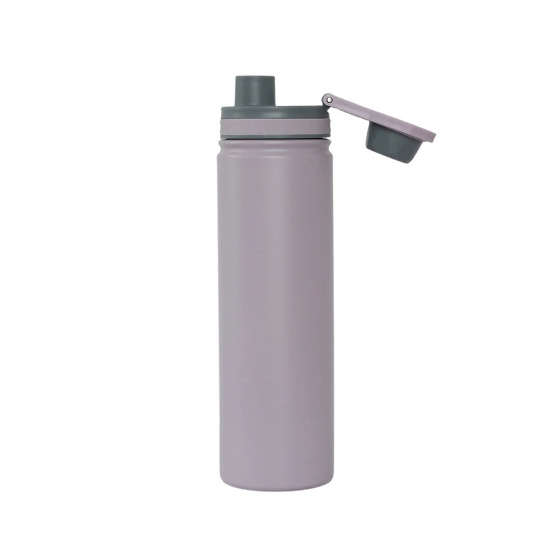Creative cadeaux international 25 oz. Bouteille d'eau en acier inoxydable à double paroi, Lavande