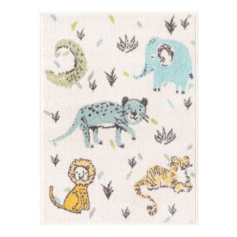Tapis Whimsy, Rectangle 2 pi 2 po x 2 pi 11 po