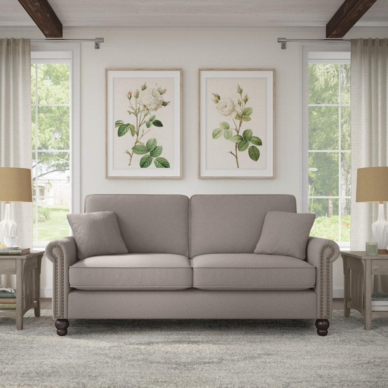 Canapé Angilee Coventry 73W, Beige, H 35,75 po x l 73,03 po x P 33,46 po
