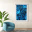 Neon garden Shadowbox Abstract Print by Oliver Gal, Black Frame, 10 x 15-14522123-254497256