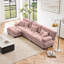 Canapé modulaire modulaire avec repose-pieds convertible