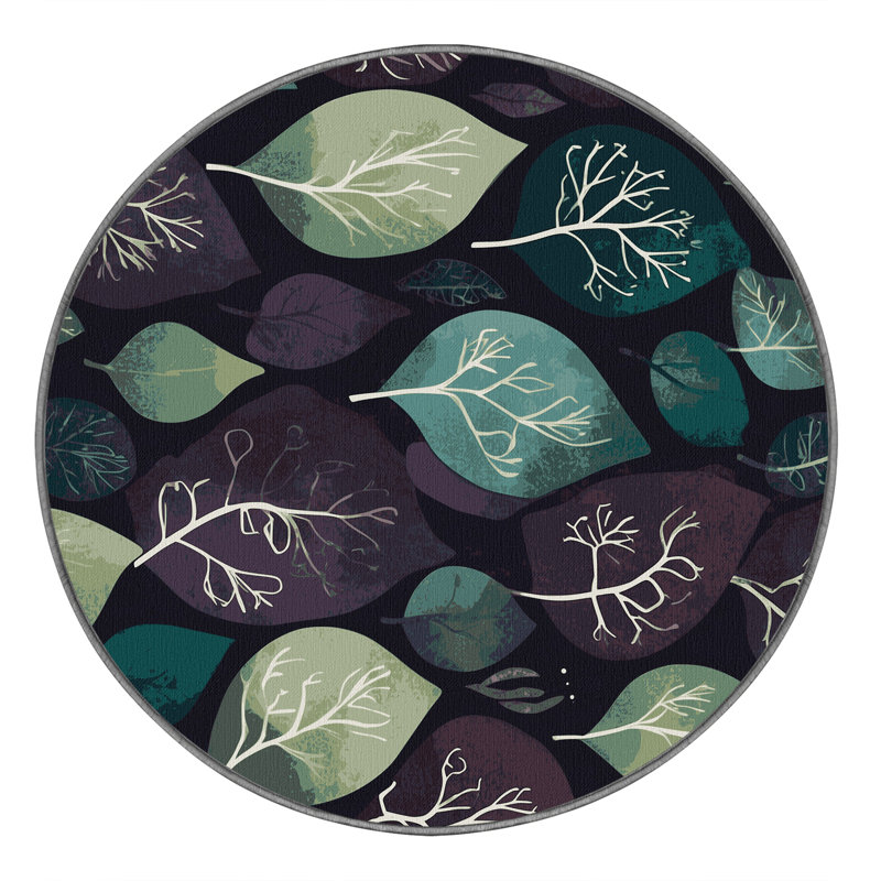 Radiant Thicket Rug, Round 6'