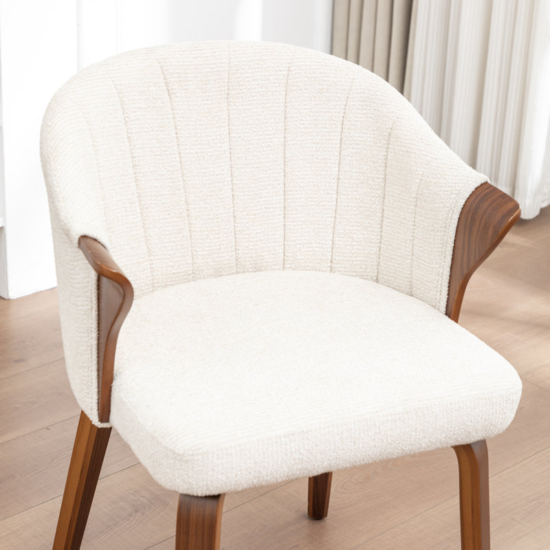 Milano Upholstered Dining Chair, Beige