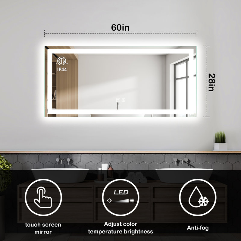 Naliyah Wall Mirror, 28" x 60"