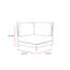 Fauteuil d'angle Palermo