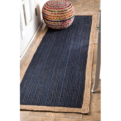 Knox Solid Colour Jute / Sisal Area Rug