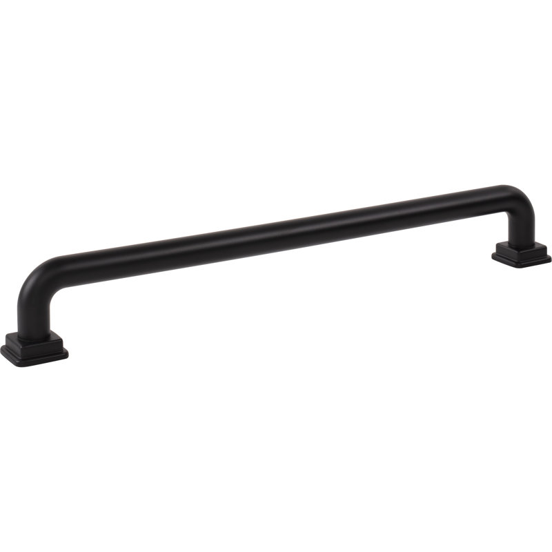 Kimberton 12" Center To Center Appliance Pull, 12", Matte Black