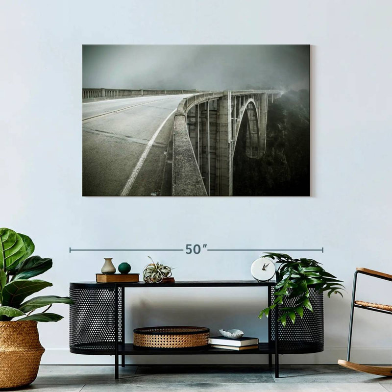 Lilie brumeux Bixby Bridge, H 30 po x l 45 po