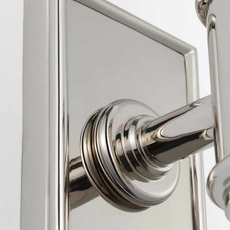 Owen 1 - Light LED Bath Sconce, Polished Nickel
