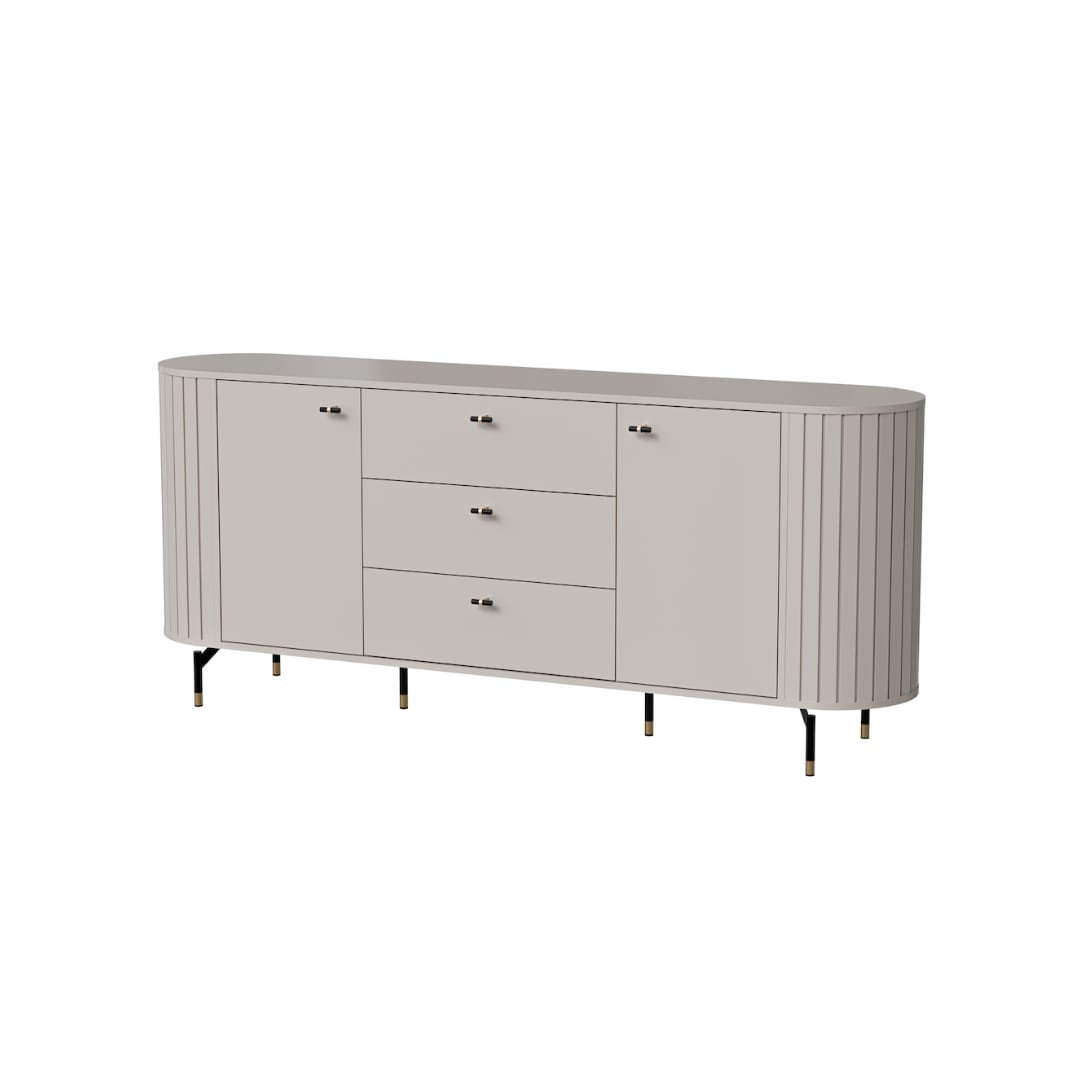 Modern Zante 4 Sideboard Cabinet 190cm - Sleek Storage Solution