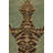 Rug & Kilim’S Distressed Tiger Skin Rug In Green, Beige & Black Pictorial-121937477
