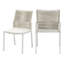 Chaise d'appoint de patio avec coussin Ivette-84461702-84461703