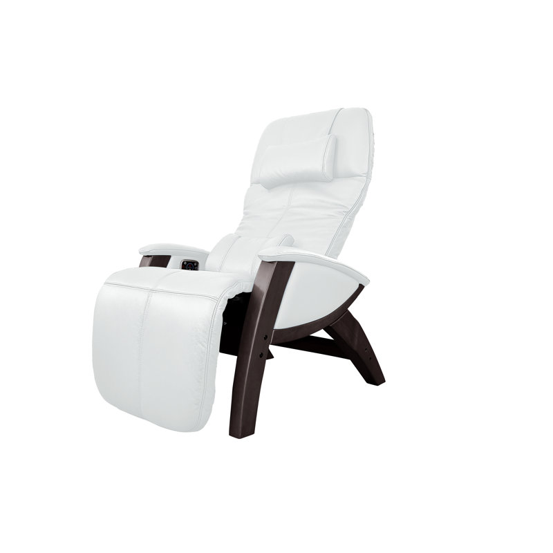 Svago Faux Leather Recliner, Snowfall Faux Leather
