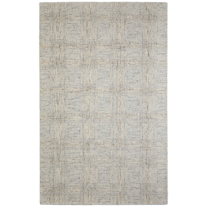 Tapis en laine / coton touffeté à la main Armando, Rectangle 8 pi x 10 pi