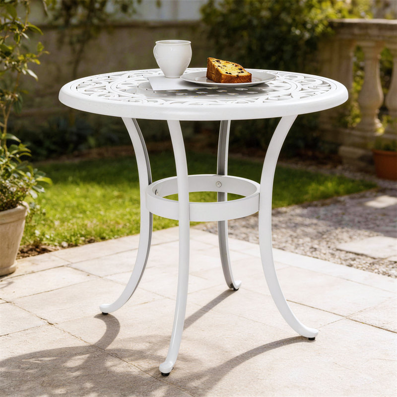 Round Outdoor Side Table , 60cm cm W 60cm cm D