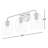 Attamore 3 - Light Dimmable Vanity Light-69559476