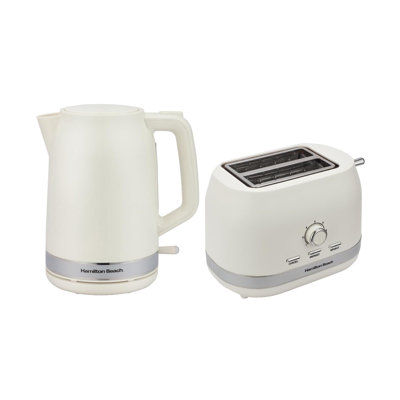 Hamilton Beach Ella Collection 1.7L Kettle and 2 Slice Toaster Set