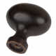 Classic 1 1/8" Length Oval Knob