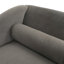 Chaise longue moderne rembourrée avec accoudoirs à volutes Calix-1180853224