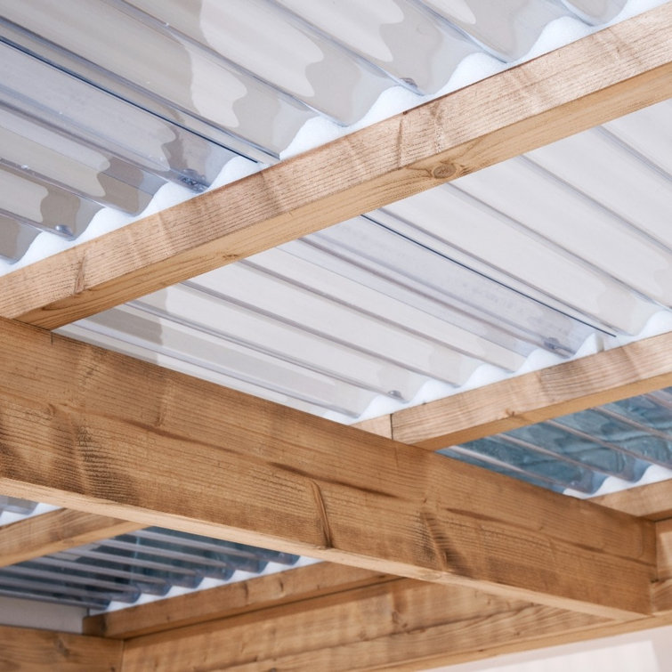22" W x 75" L Polycarbonate Roof Panel in Clear