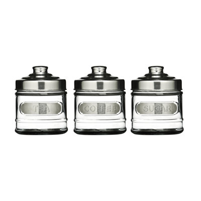Glass Jar - Set of 3
