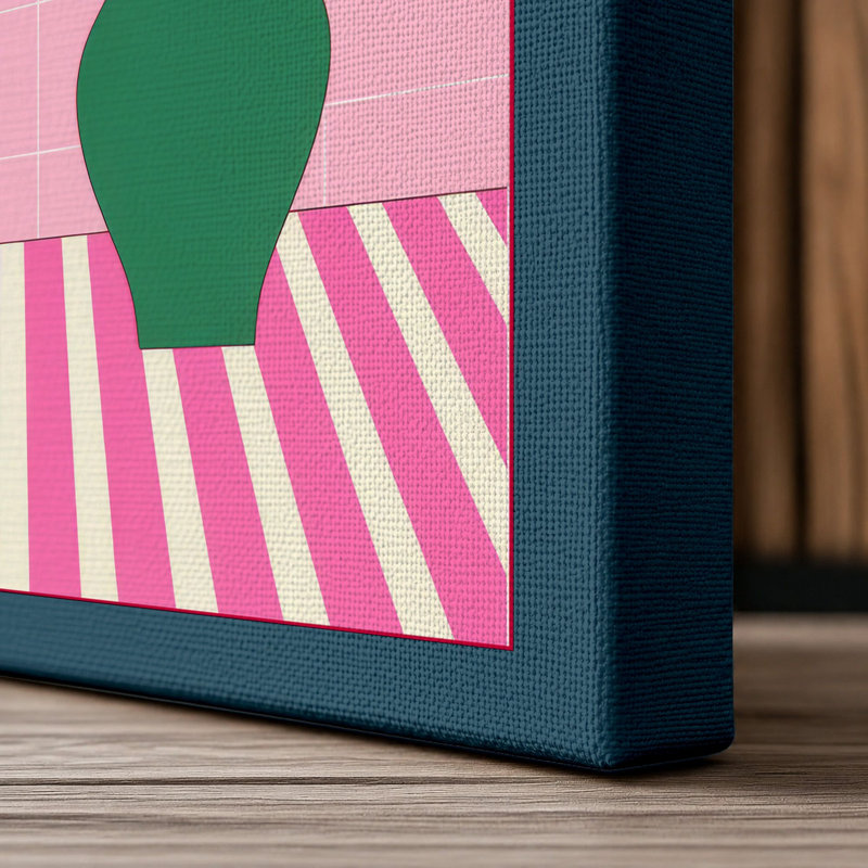 Print, 24x16 - 61.0 x 40.6 cm, Teal Border