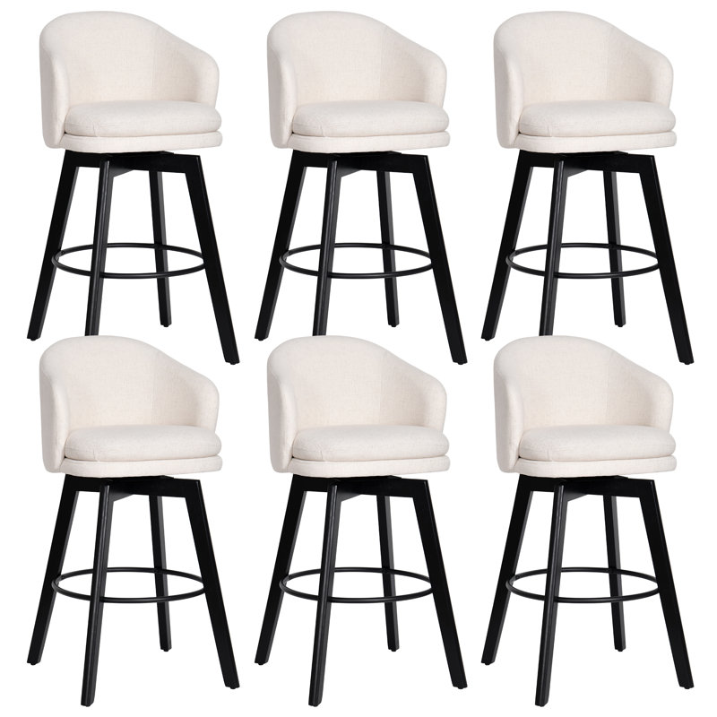 Tabouret de bar pivotant rembourré 29,5 po Langton, 6