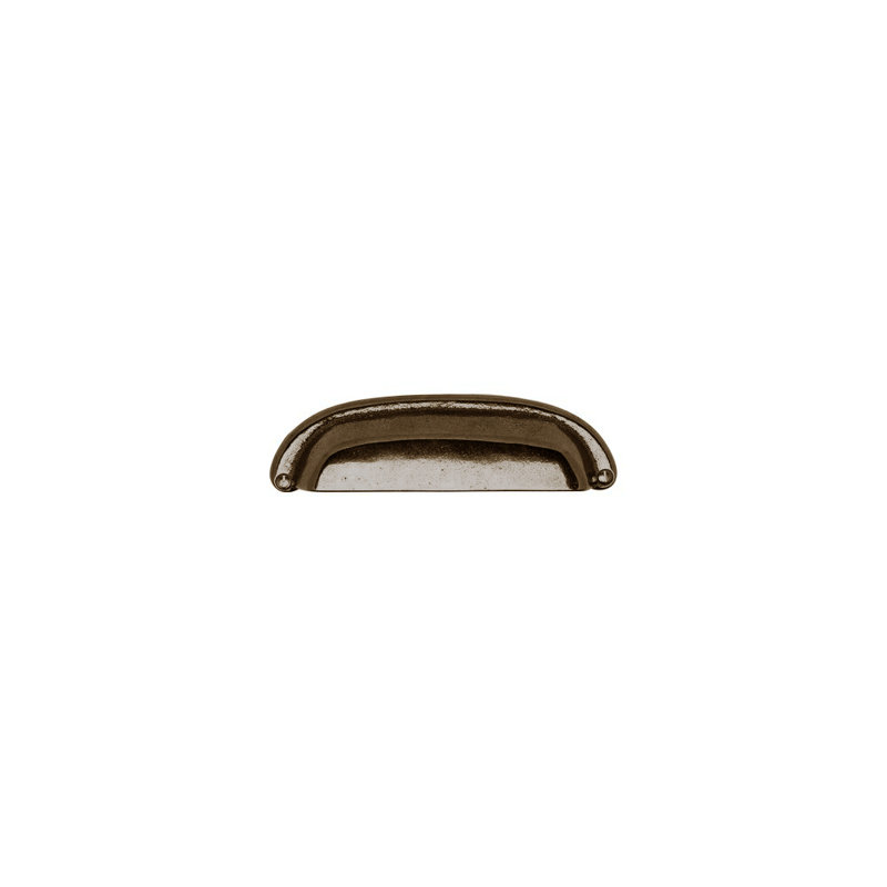 Cup / Bin Pull, Silicon Bronze Rust