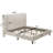 Modern Platform Bed Upholstered Bed Frame, Elegant Soft Bed With 12 Slats And High Backrest-2065574034-2054220304