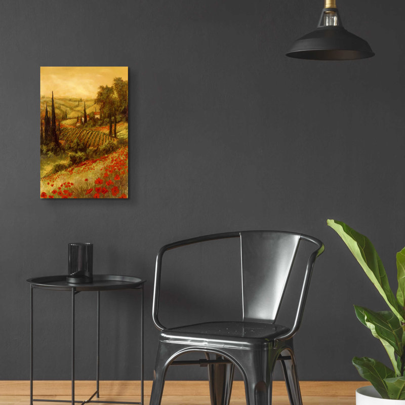 «Toscano Valley II» par Art Fronckowiak - reproduction non encadrée, L 16 po x H 24 po