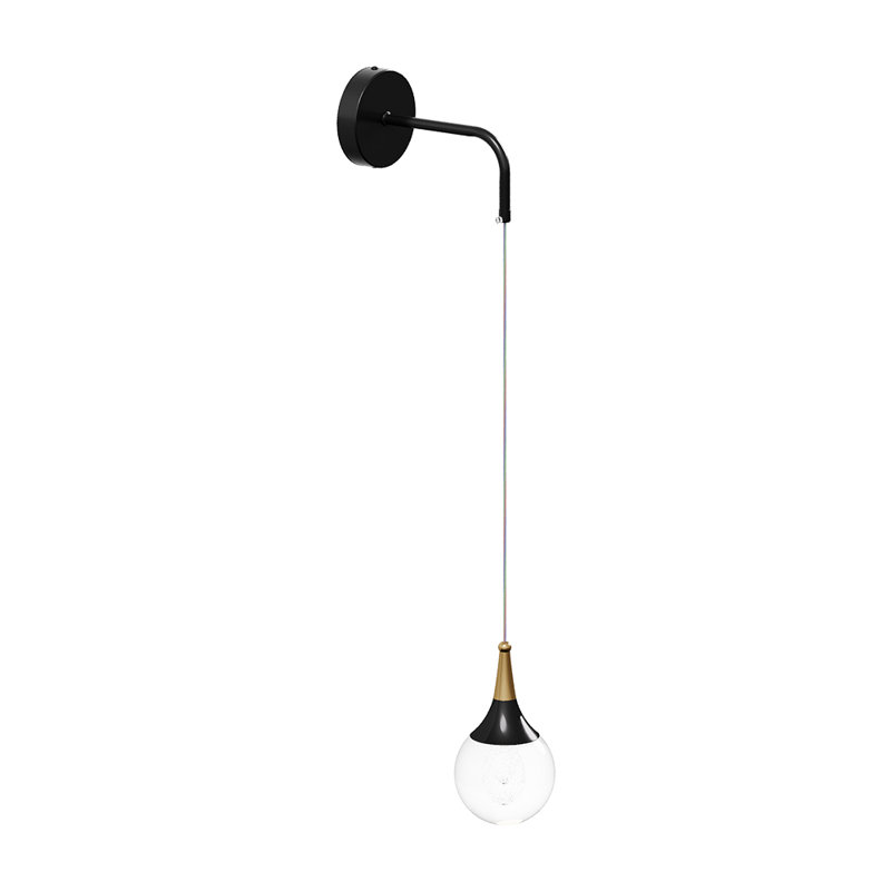 Iron LED Outdoor Sconce