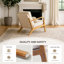 Fauteuil en chenille Mid-Century-134099075