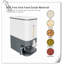 25 Lbs Rice Dispenser, Large Cereal Dry Dilmurat With Measuring Cup, BPA-Free Household For Kitchen Pantry Organization-Red-917120816