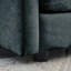2 salons - canapé modulaire en chenille gris avec revêtement de qualité et base en tissu éponge à 4 places