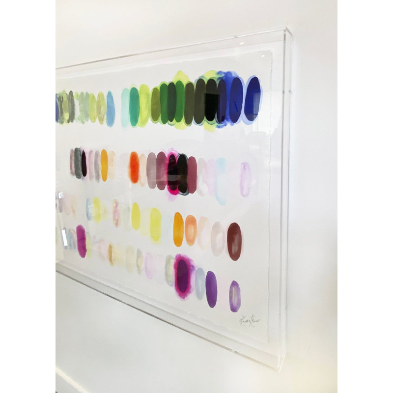 What We Leave Behind By Kristi Kohut, Shadow Box Acrylic, 60" H x 40" W