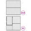 Hedd 100cm H Galvanised Steel Exercise Pen-2072909795